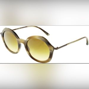 Giorgio Armani Women's Brown Round Sunglasses